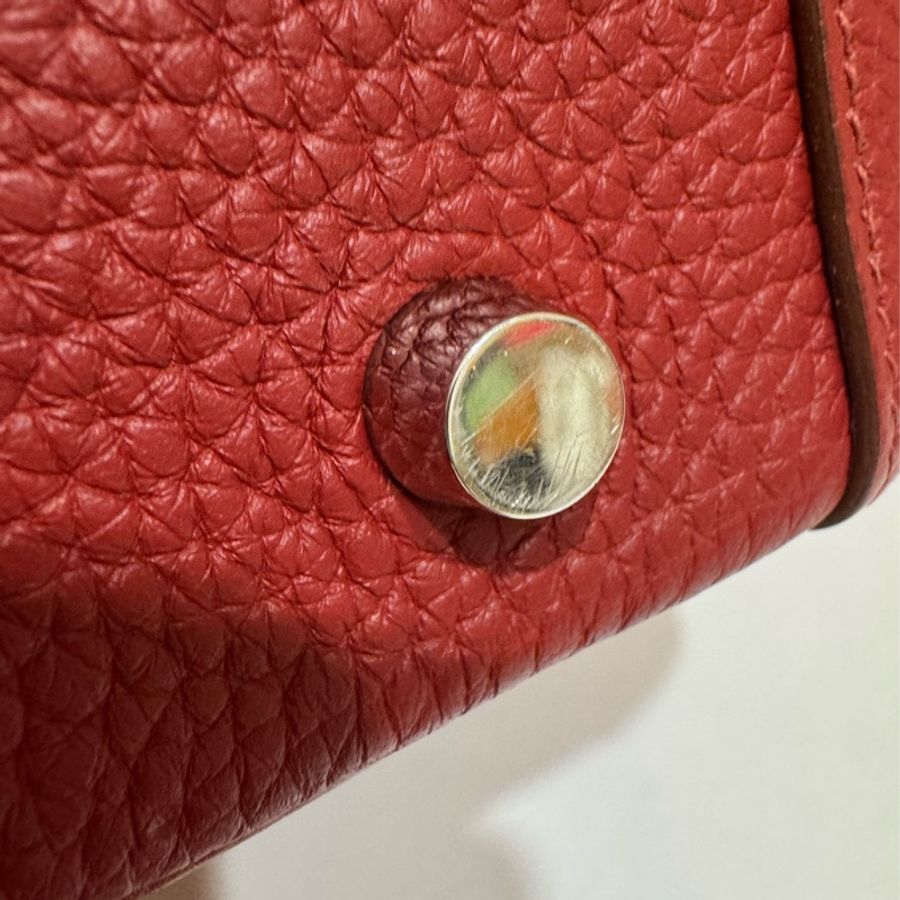 Hermes Lindy30 國旗紅 框R刻 🧲 近全新閒置-14