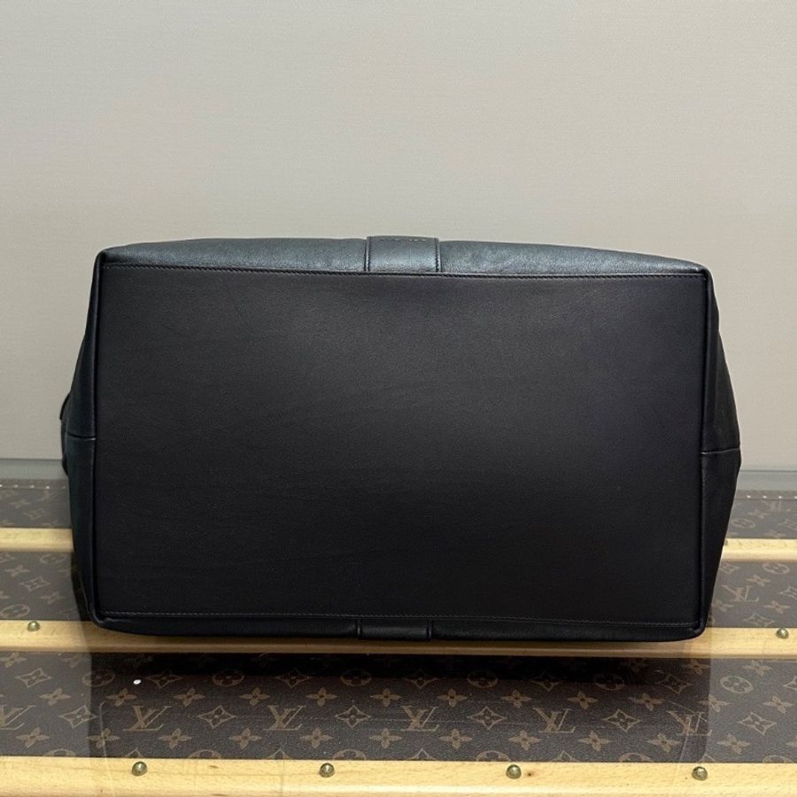 YSL SAINTLAURENT SLP黑色大號Y字手提腋下托特包36*33*22 98新配件塵袋-3