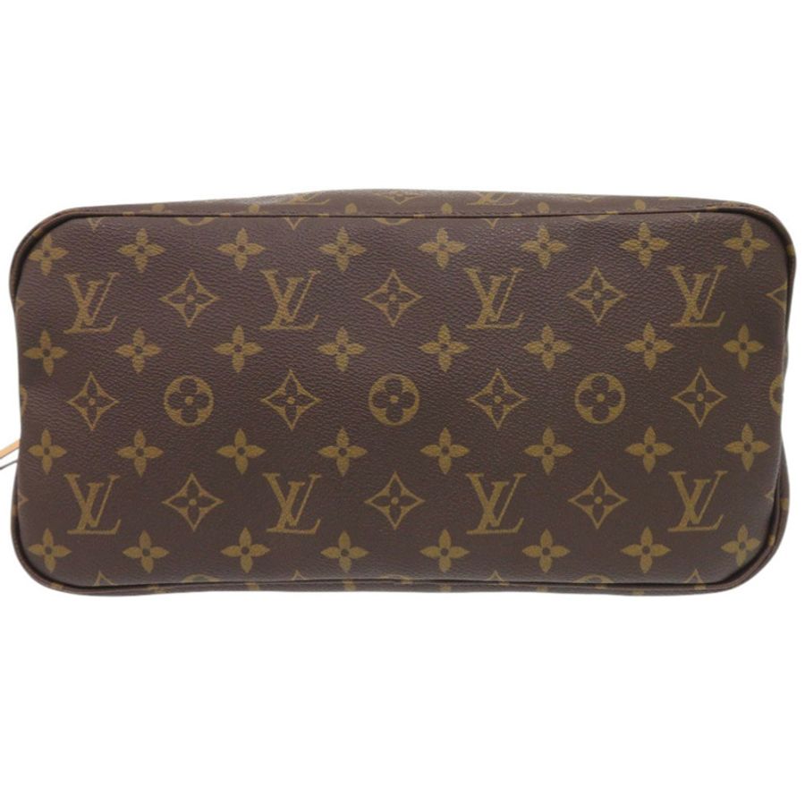 全新未使用路易威登 Neverfull MM Monogram 玫瑰米色手提包 M46975 LV 0473LOUIS VUITTON-3