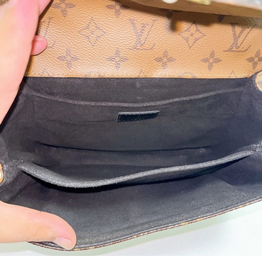 【90%新✨全網最便宜】LV Pochette Metis拼色郵差包-8