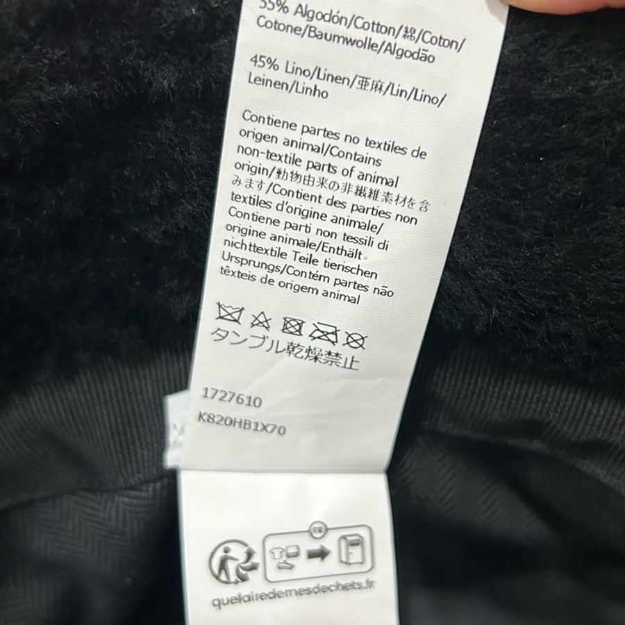 #全新附購證 Loewe 刺繡品牌logo羊毛皮漁夫帽 尺碼57、59-16