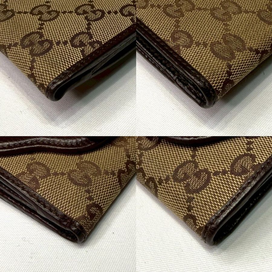 GUCCI 復古馬銜扣對開短夾-9