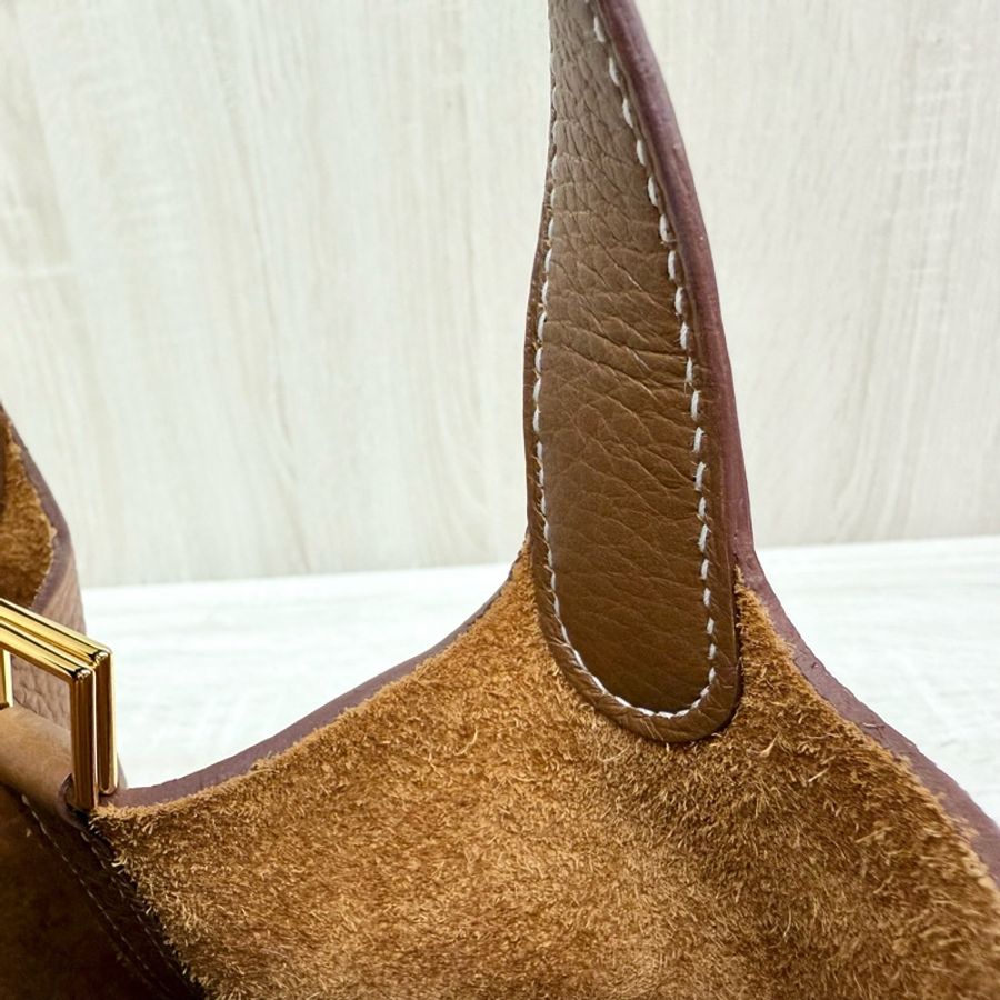Hermes 37GOLD金棕T/C皮picotin18cm/H056289-21