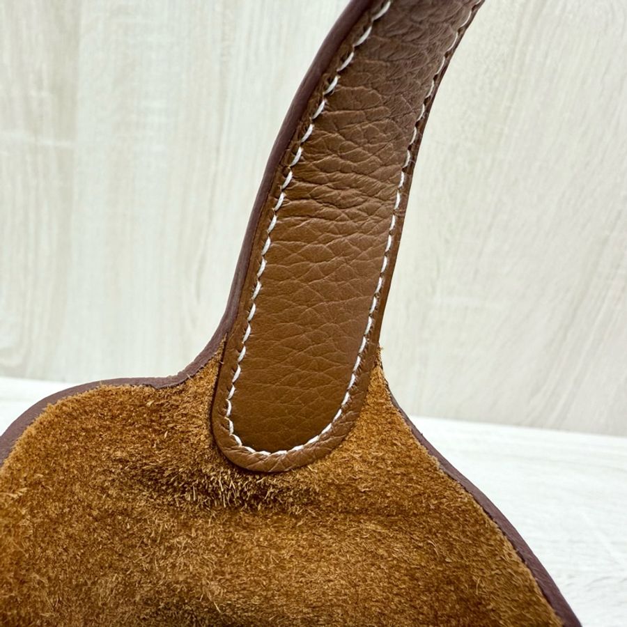 Hermes 37GOLD金棕T/C皮picotin18cm/H056289-22