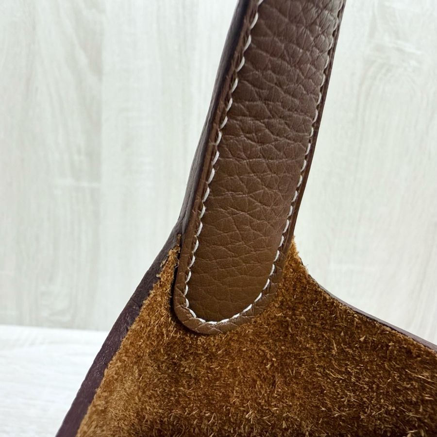 Hermes 37GOLD金棕T/C皮picotin18cm/H056289-24