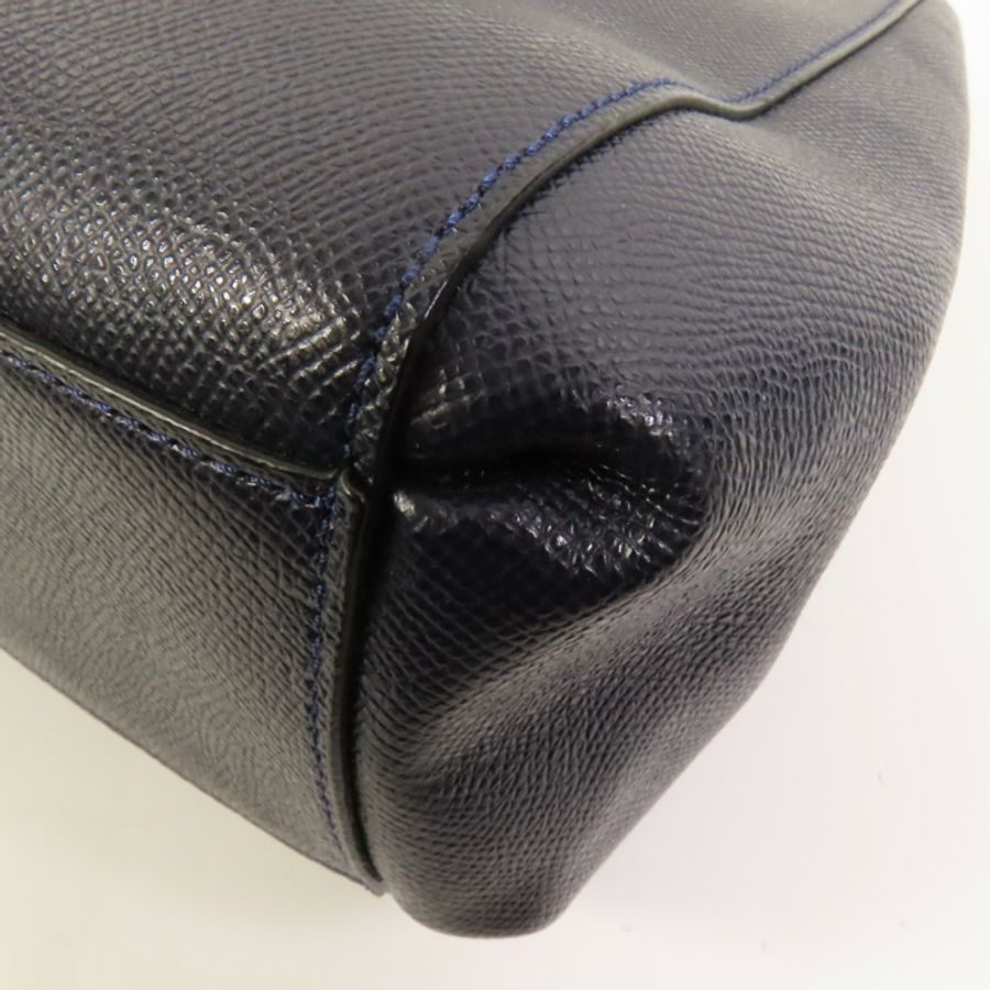 COACH 牛皮皮革2 Way Shoulder金扣手挽肩背兩用袋-10