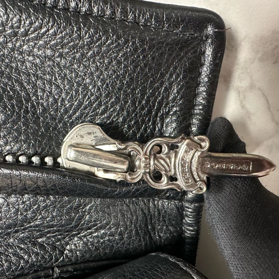 Chrome Hearts 克羅心黑色皮衣愛馬仕內襯-7