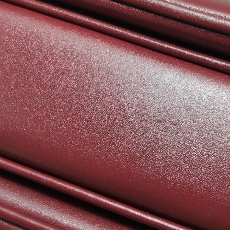 Celine C Bag中號牛皮純色金屬鎖扣單肩包-17
