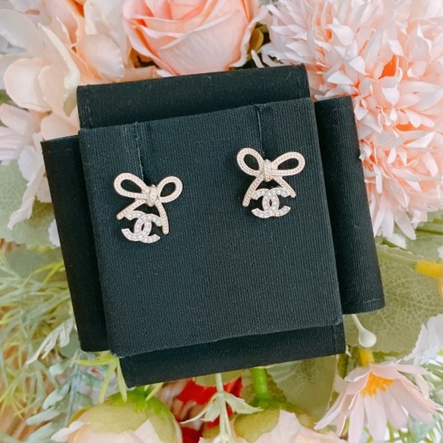 TK1915 CHANEL 1.4CM RIBBON WITH CC LOGO CRYSTAL X GHW [NEW]-7