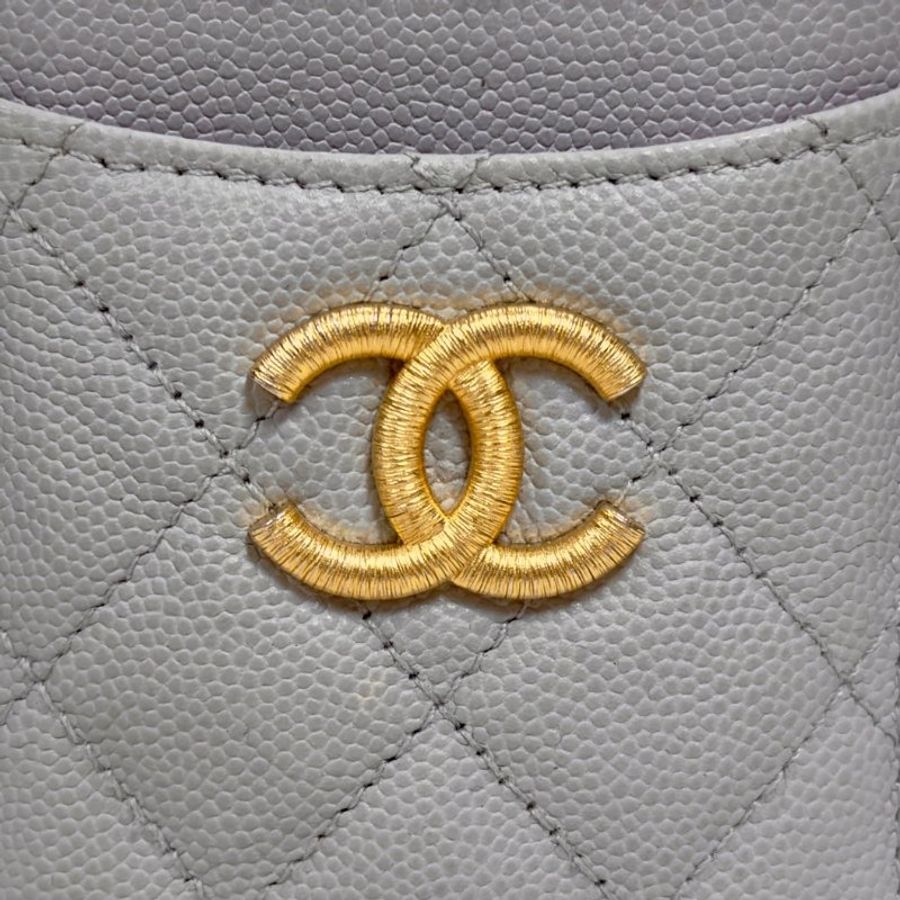 CHANEL CC 荔枝皮 卡包-2