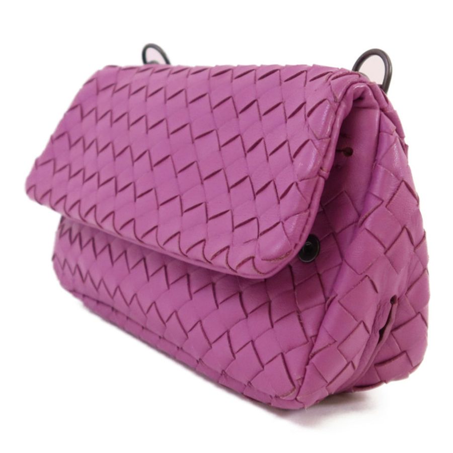 BOTTEGA VENETA 織紋皮革Chain Shoulder Bag鏈帶肩背袋-2
