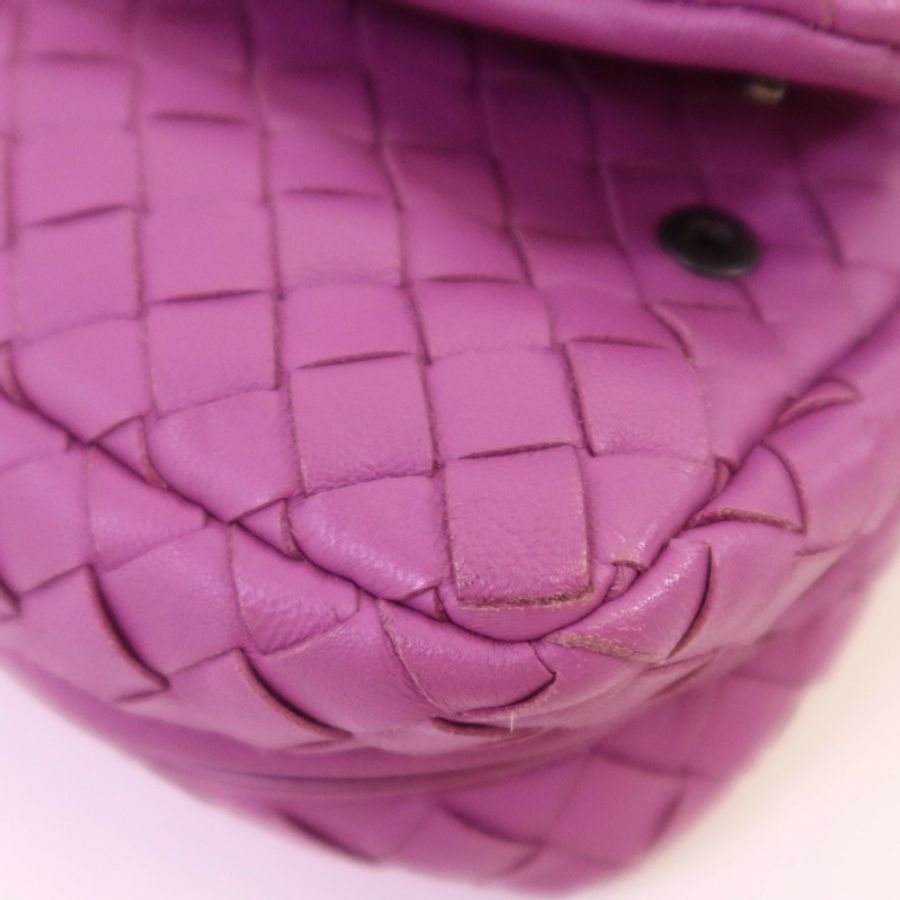 BOTTEGA VENETA 織紋皮革Chain Shoulder Bag鏈帶肩背袋-6