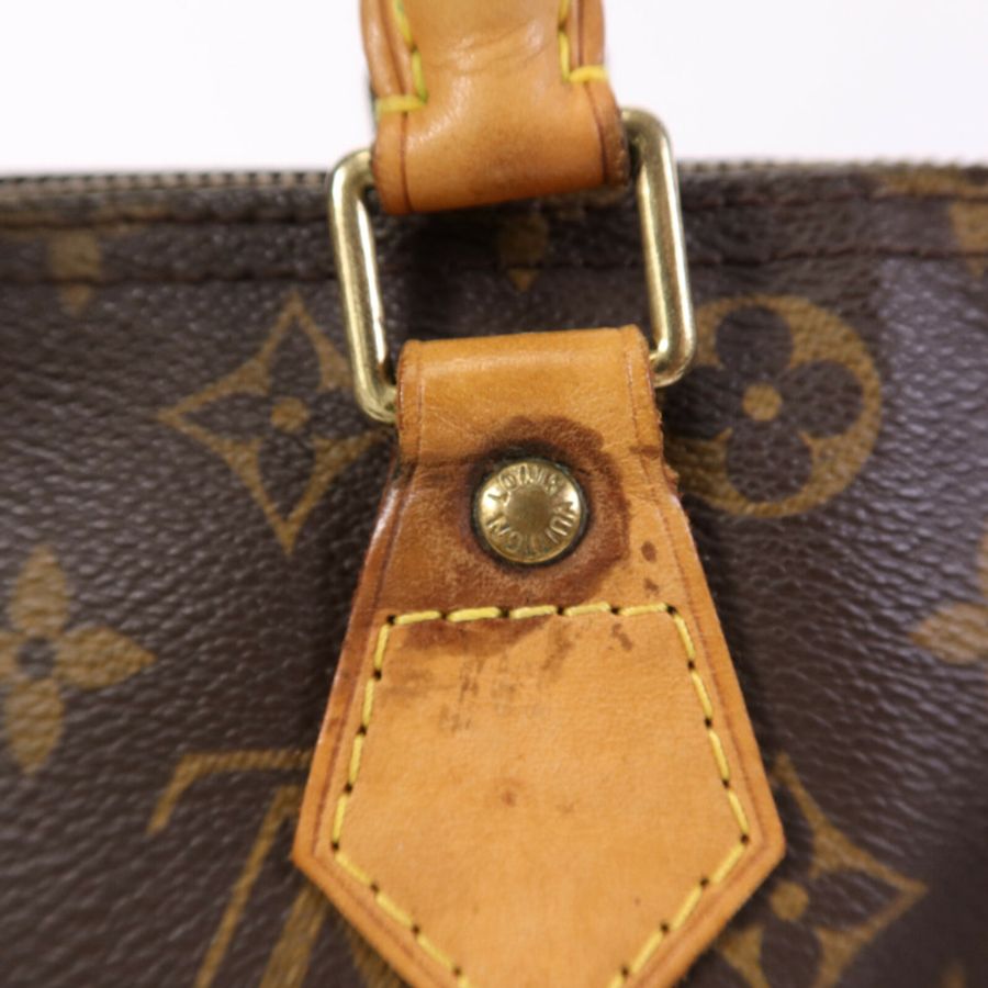 LOUIS VUITTON Monogram Speedy 25金扣手挽袋-18