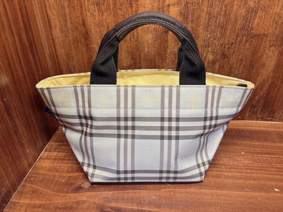 Burberry Blue Label 格紋手提包-1
