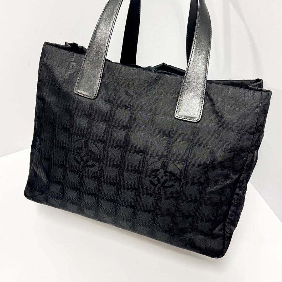 【99新閒置🆕】 Chanel 香奈兒 “So Black” 手提+肩背包(專櫃16萬多)-5