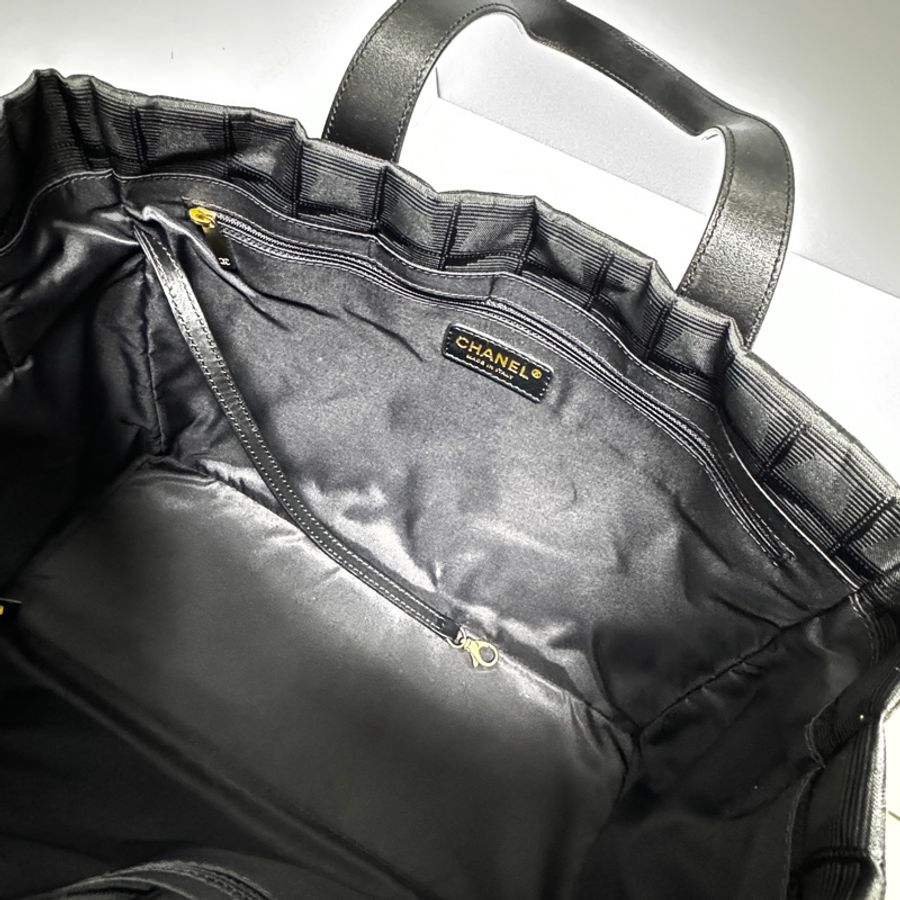 【99新閒置🆕】 Chanel 香奈兒 “So Black” 手提+肩背包(專櫃16萬多)-14