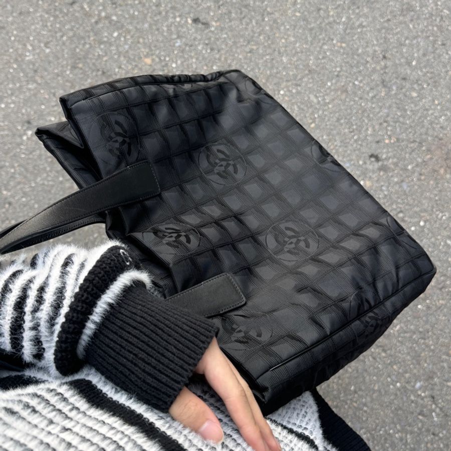 【99新閒置🆕】 Chanel 香奈兒 “So Black” 手提+肩背包(專櫃16萬多)-22