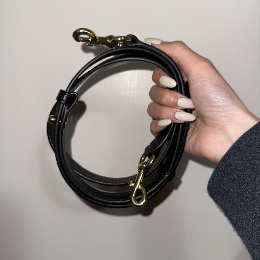 Marc Jacobs The Leather Small Tote bag 黑色小牛皮托特包-11
