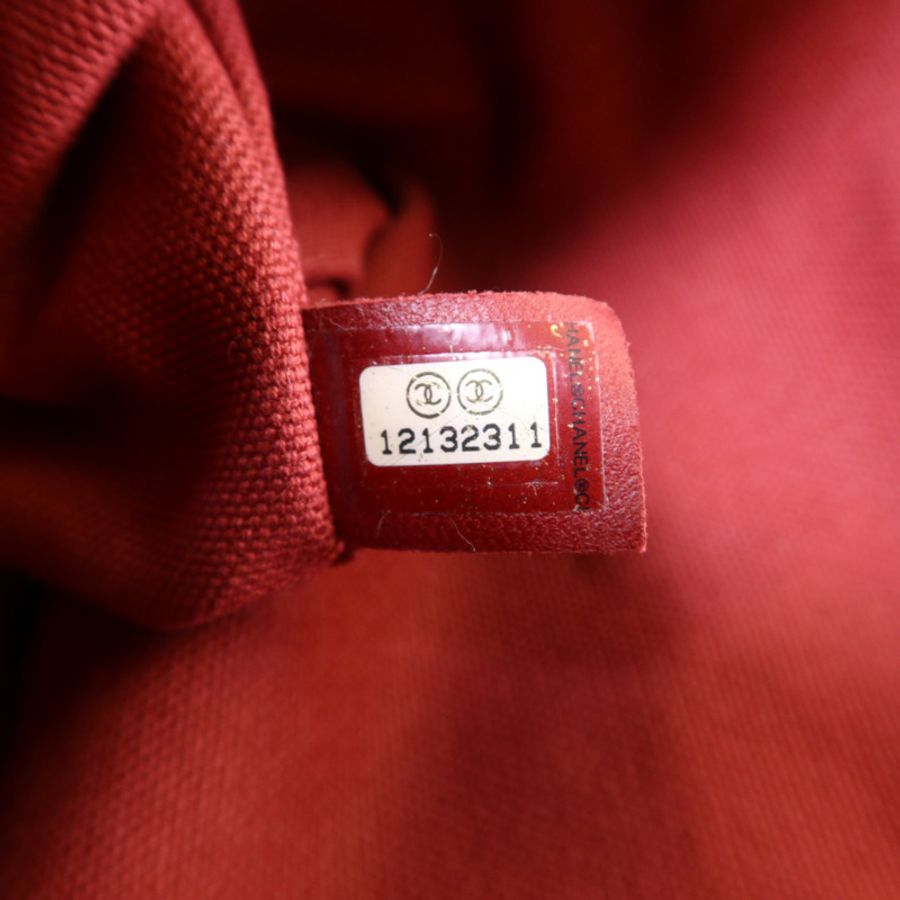 CHANEL 羊皮皮革Shoulder Bag銀扣鏈帶肩背袋-8