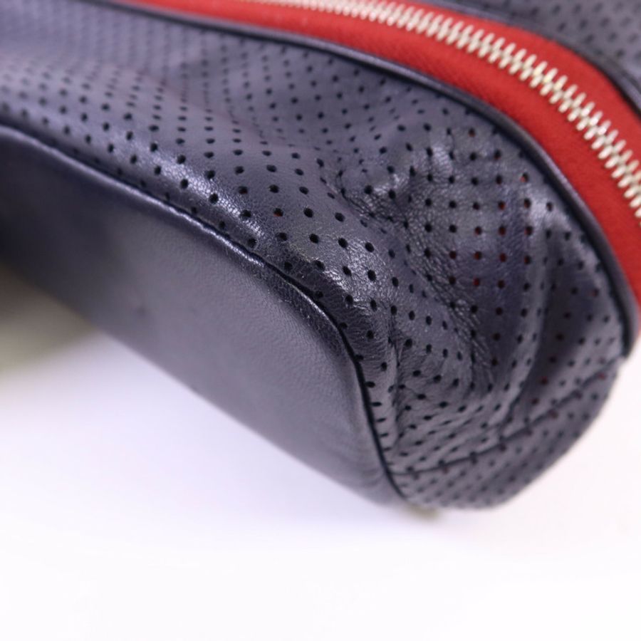 CHANEL 羊皮皮革Shoulder Bag銀扣鏈帶肩背袋-14