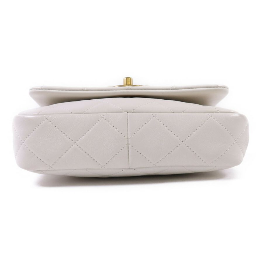 CHANEL 牛皮皮革Shoulder Bag金扣鏈帶肩背袋-3