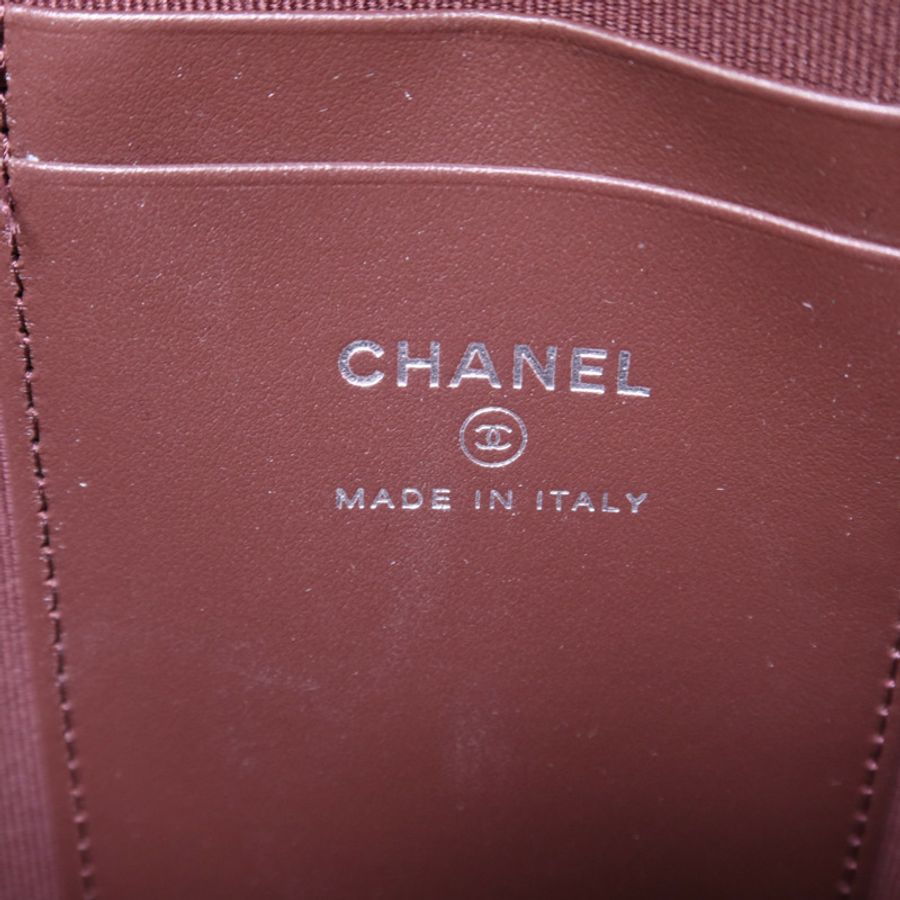 CHANEL 牛皮皮革Mini Backpack銀扣背包-6