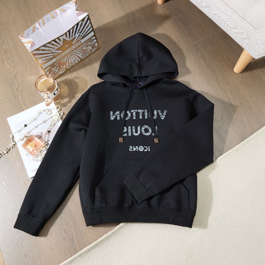 ❤️LV 鏡像LOGO 連帽衫 百搭款-0