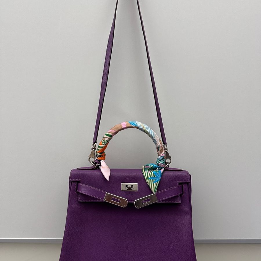 Hermes Kelly 28 正方形H刻收藏等級!這是 老工坊時期的手縫風格-2