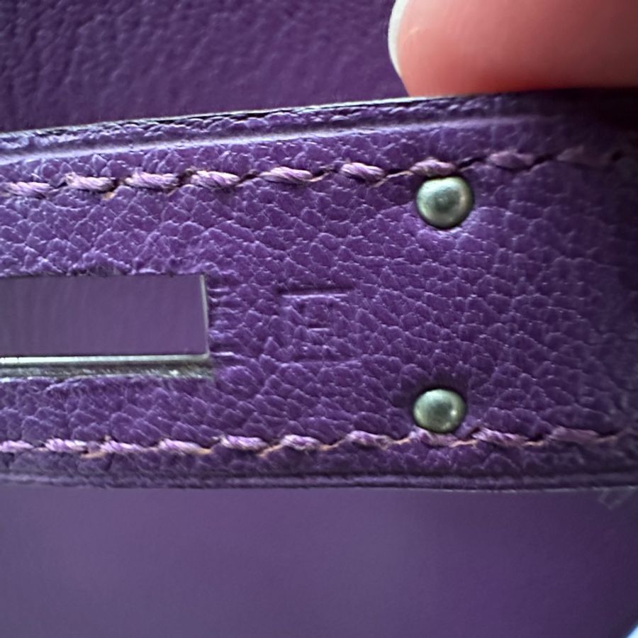 Hermes Kelly 28 正方形H刻收藏等級!這是 老工坊時期的手縫風格-22