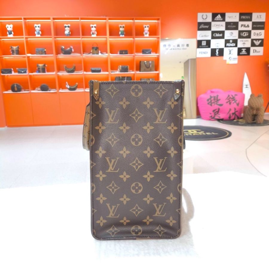 【95%新✨全網最低價】LV 路易威登 On The Go 中號 老花托特包 手提單肩包-4
