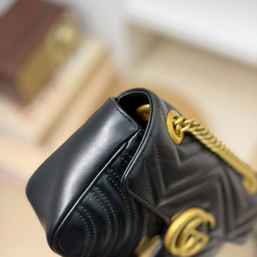 🏷Gucci 古馳 .Marmont 22 掀蓋包-8