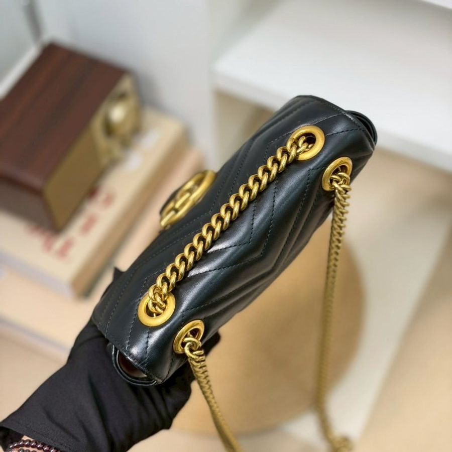 🏷Gucci 古馳 .Marmont 22 掀蓋包-13