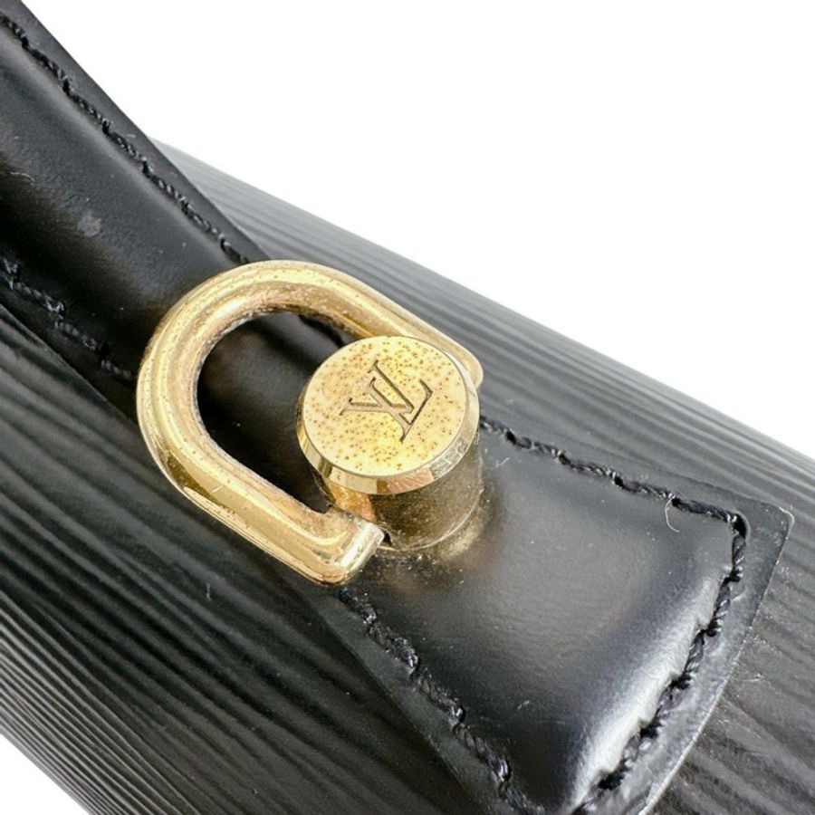 路易威登 Monceau Epi 皮革肩背包 M52792 黑色-14