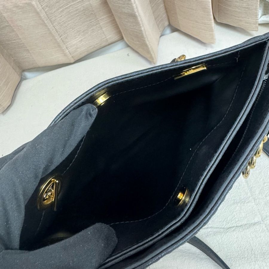 Bally「特價出清」 中古 羊皮 鏈條包 vintage 肩背包 大容量 中古-20