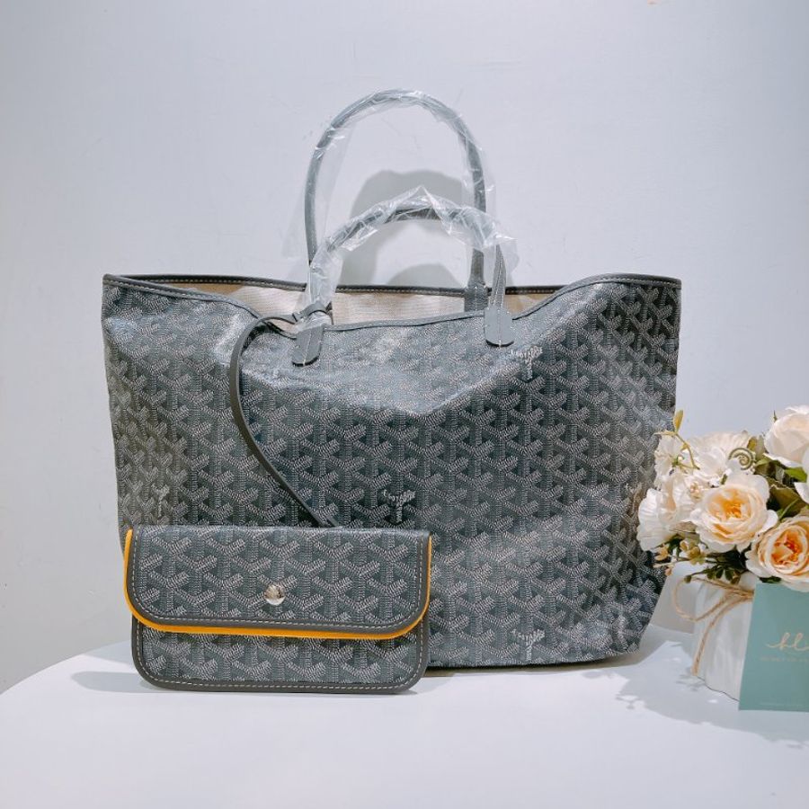 MS0495 Goyard 戈雅經典花紋單肩包包Saint Louis Tote Bag PM Canvas-0