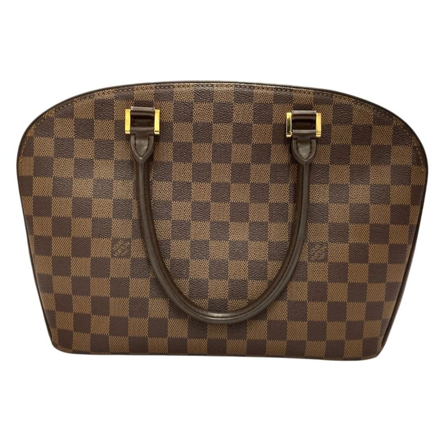 LOUIS VUITTON 路易威登 N51282 Sarria Horizontal 手提包 棋盤格 棕色 金釦-1