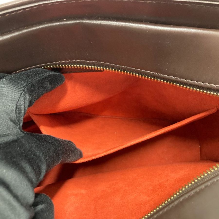 LOUIS VUITTON 路易威登 N51282 Sarria Horizontal 手提包 棋盤格 棕色 金釦-11