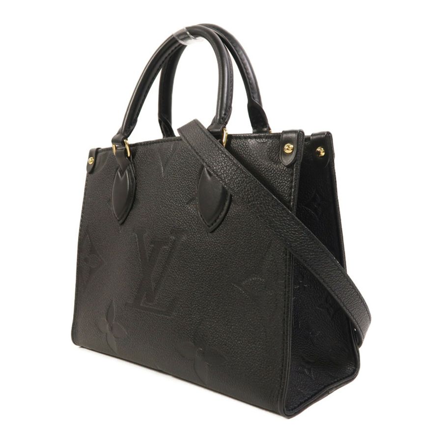 LOUIS VUITTON Monogram Empreinte OnTheGo PM金扣手挽肩背兩用袋-2