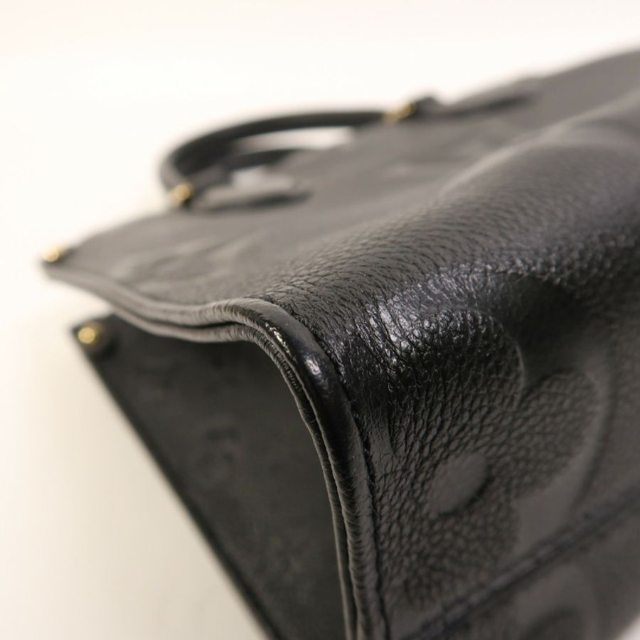 LOUIS VUITTON Monogram Empreinte OnTheGo PM金扣手挽肩背兩用袋-11