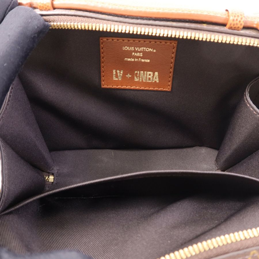 LOUIS VUITTON Monogram LV x NBA Handle Soft Trunk金扣手挽肩背兩用袋-4