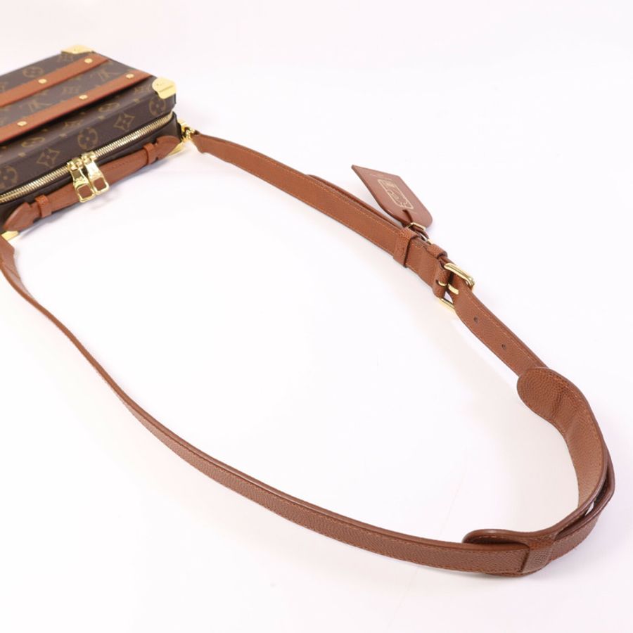 LOUIS VUITTON Monogram LV x NBA Handle Soft Trunk金扣手挽肩背兩用袋-7