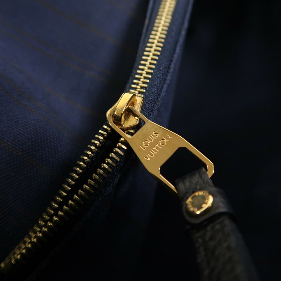 LOUIS VUITTON Monogram Empreinte Lumineuse PM金扣肩背袋-14