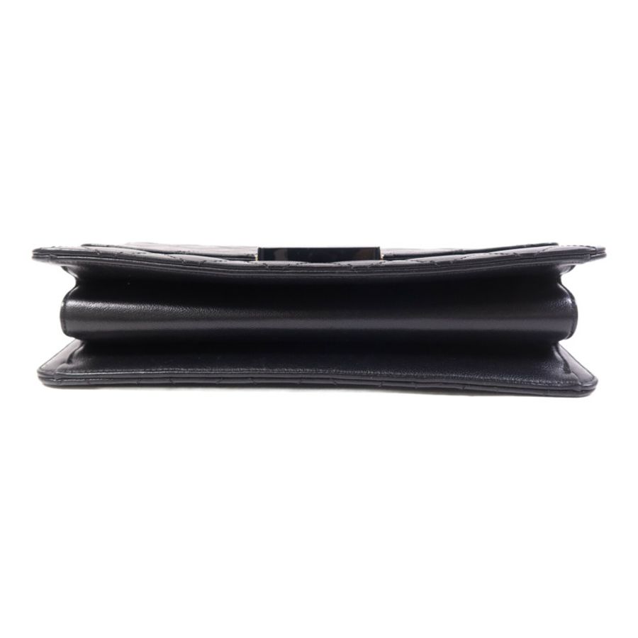 CHANEL 牛皮皮革Chain Shoulder Bag金扣鏈帶肩背袋-3