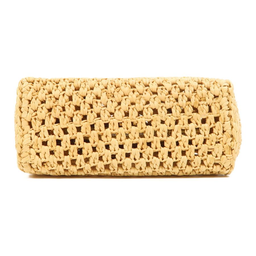 LOUIS VUITTON Raffia Nano Speedy金扣手挽肩背兩用袋-3