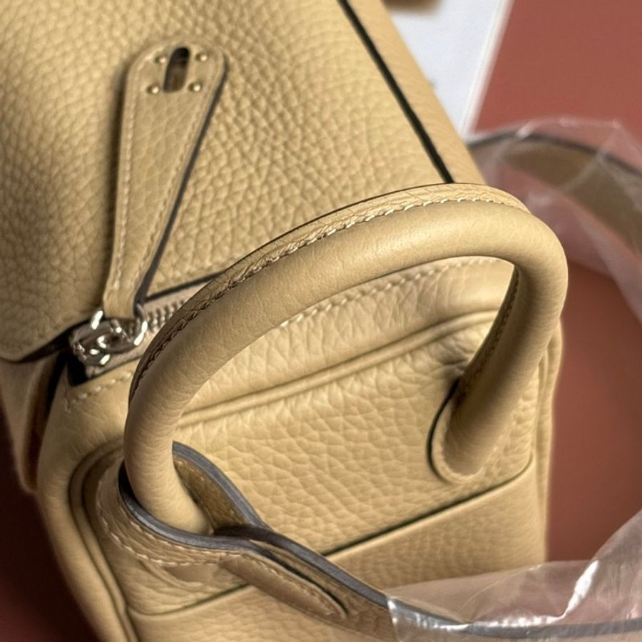 K刻風衣灰 ::HERMES:: Mini Lindy 斜背包 超級天菜♡-19