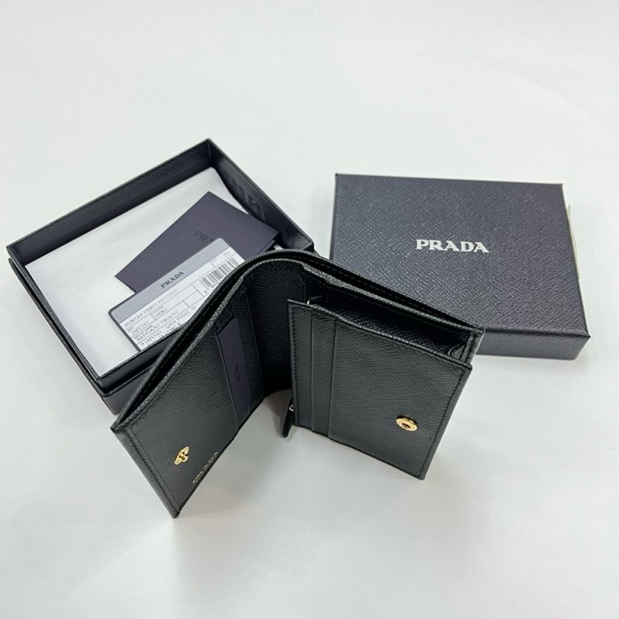 PRADA ~经典款小錢包卡包 #1MV021 QHH F0002-2