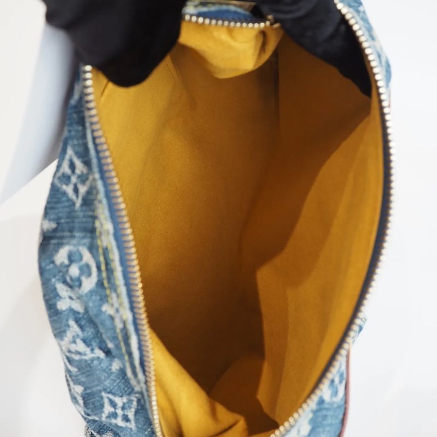 LOUIS VUITTON Baggy 單寧 單肩包-24