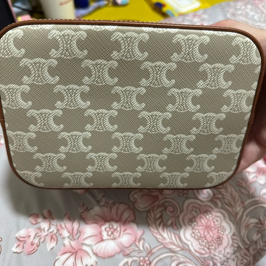 Celine水桶包小號白色(已售出)-9