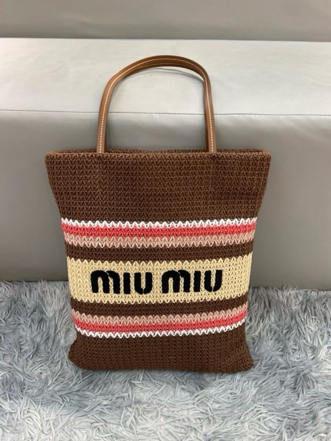 Miu Miu (5BG248) 編織 Tote-0