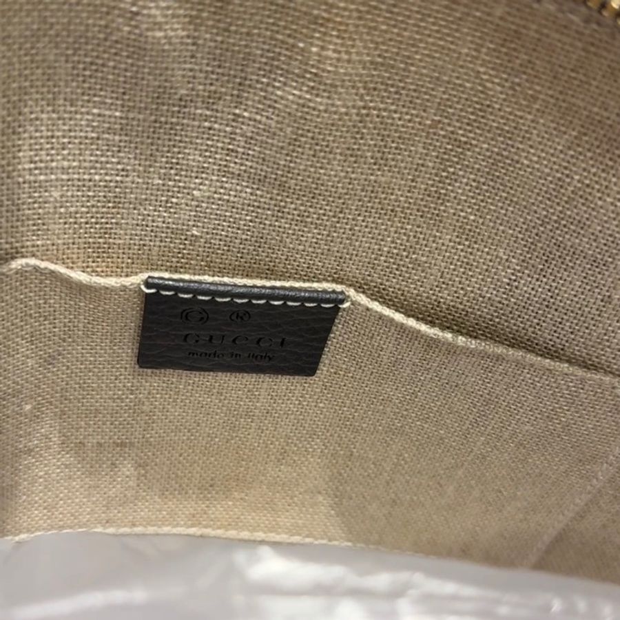 Gucci 貝殼包 近新品✨ 付背帶可肩背-7